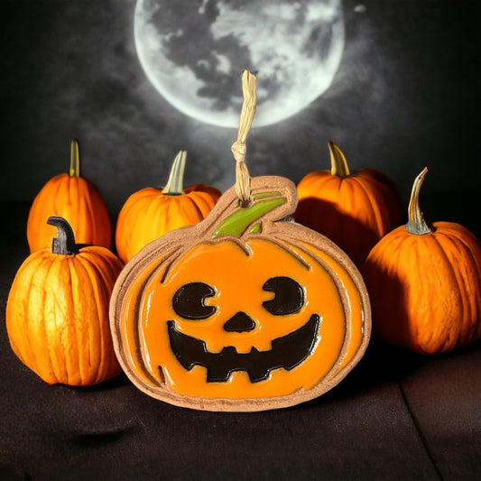 Jack-o-Lantern Pumpkin Halloween Ornament
