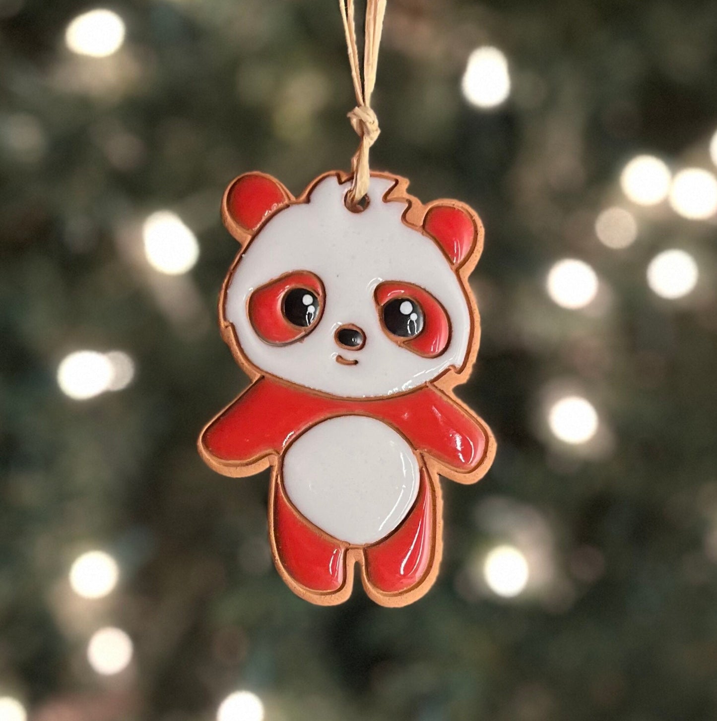 Panda Ornament (color variations)