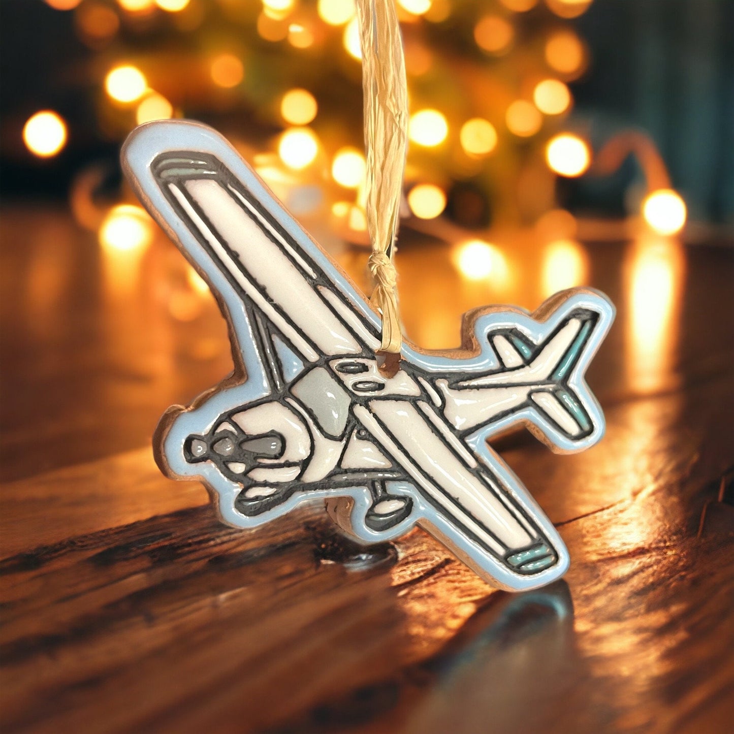 Cessna Airplane Ornament