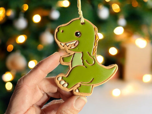 Cute T-Rex Ornament (color variations)