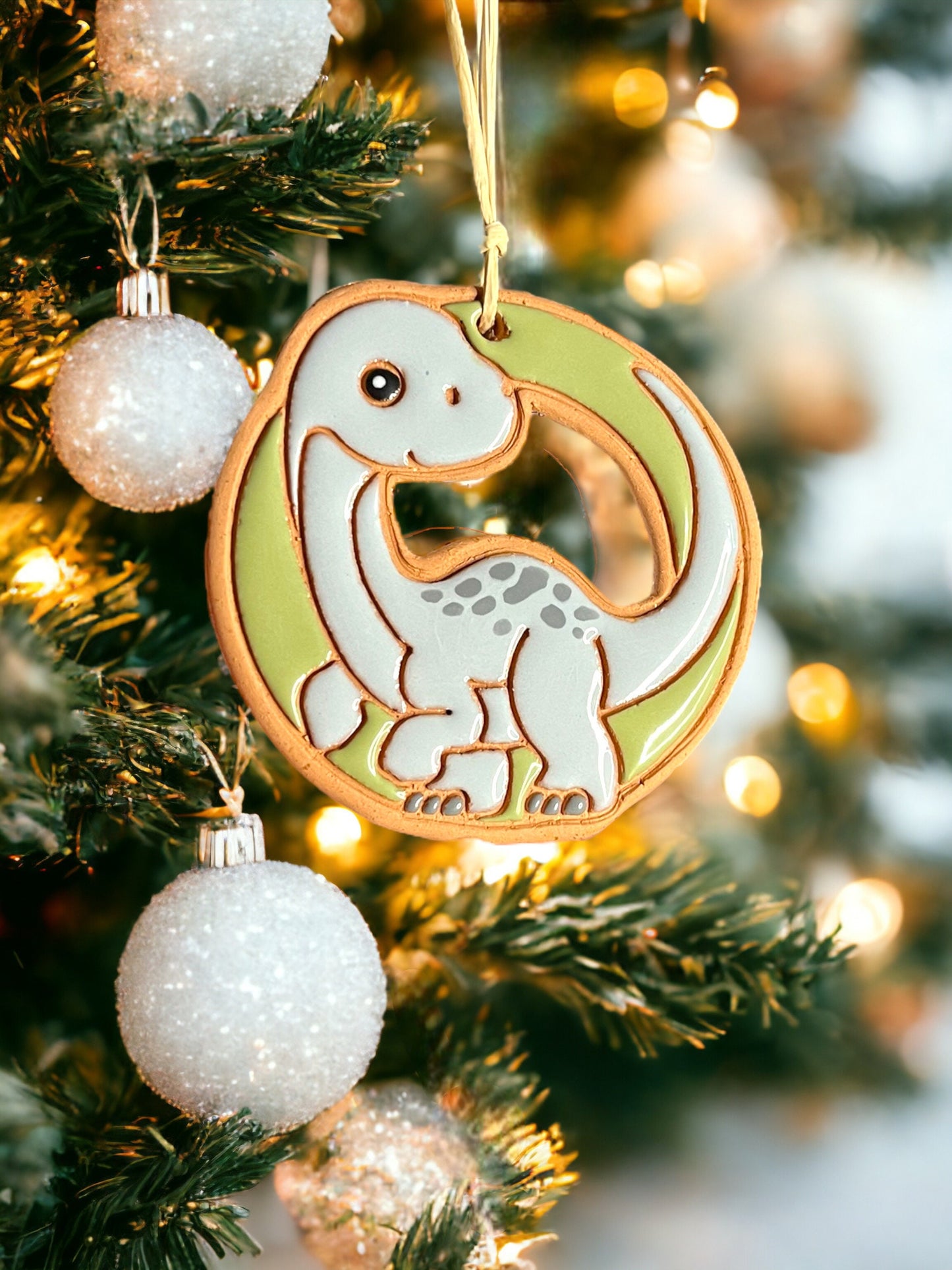 Dinosaur Ornament (color variations)