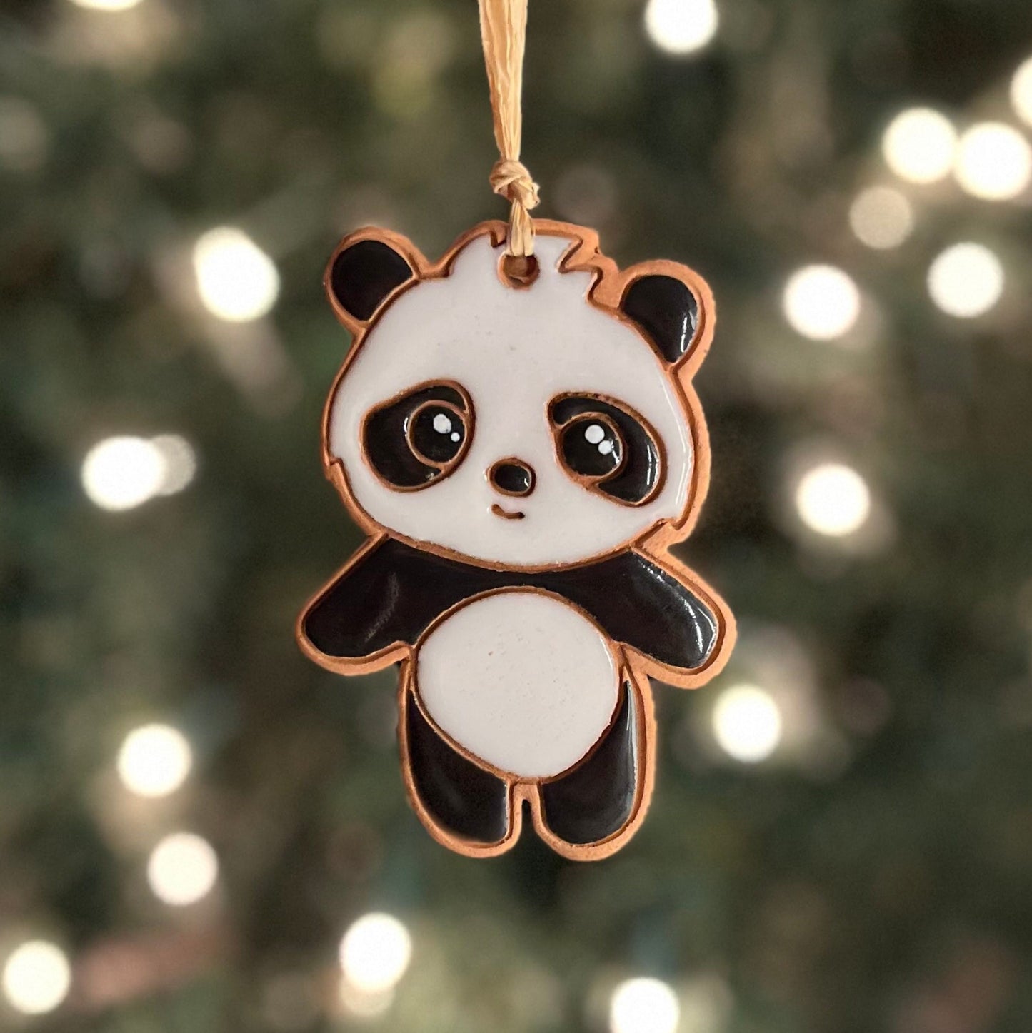 Panda Ornament (color variations)