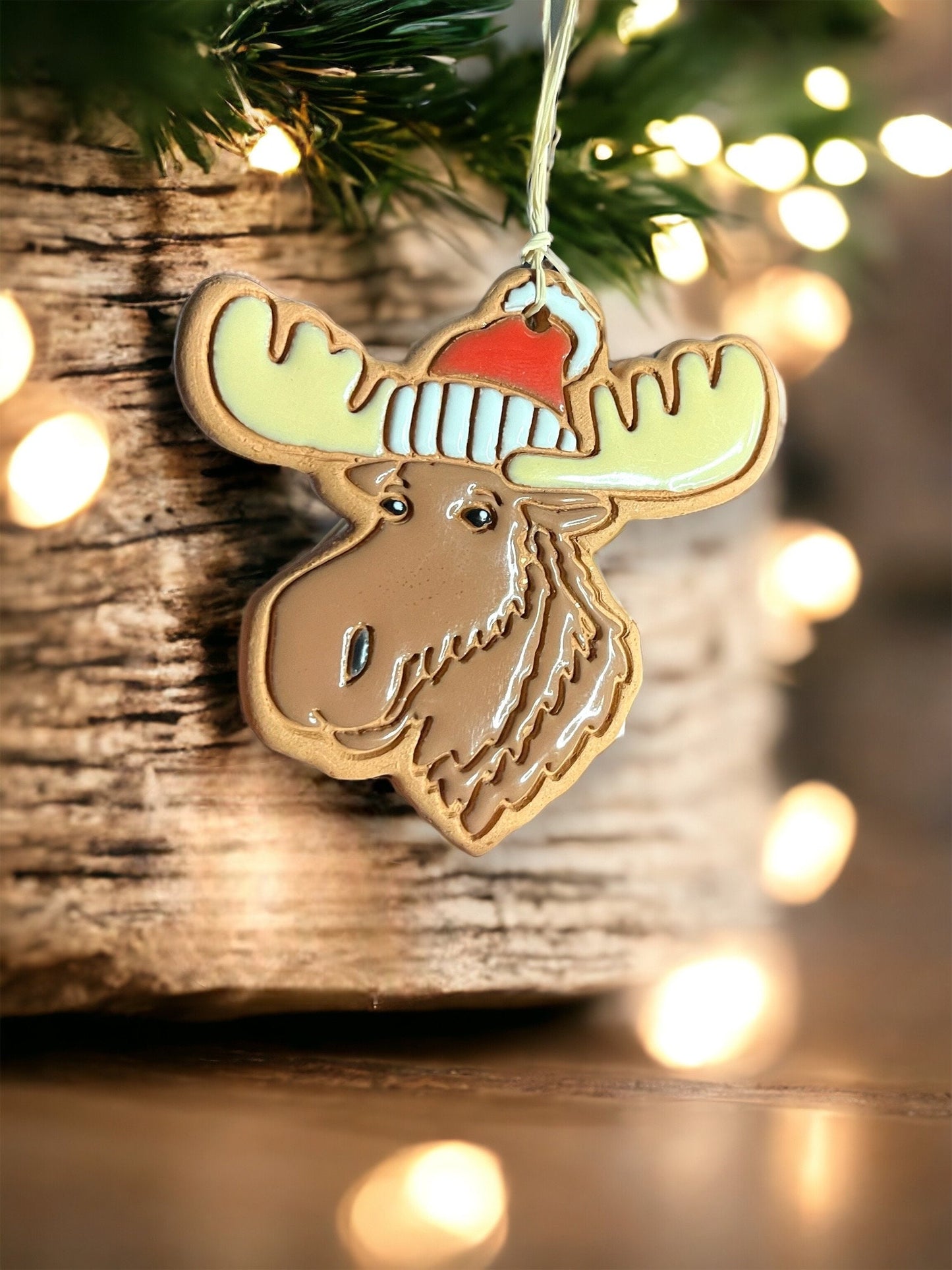 Marty the Moose Ornament (color variations)