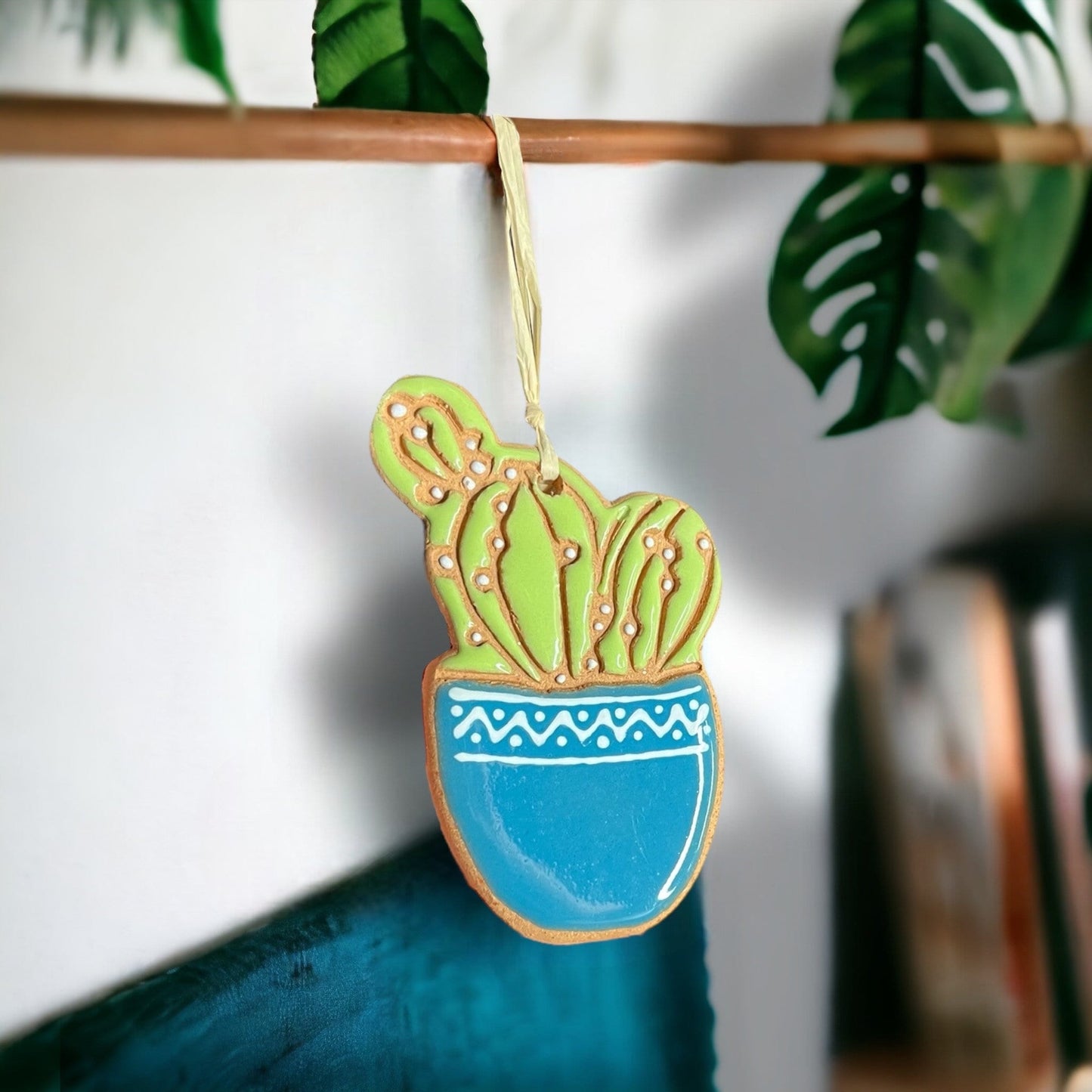 Potted Cactus Ornament