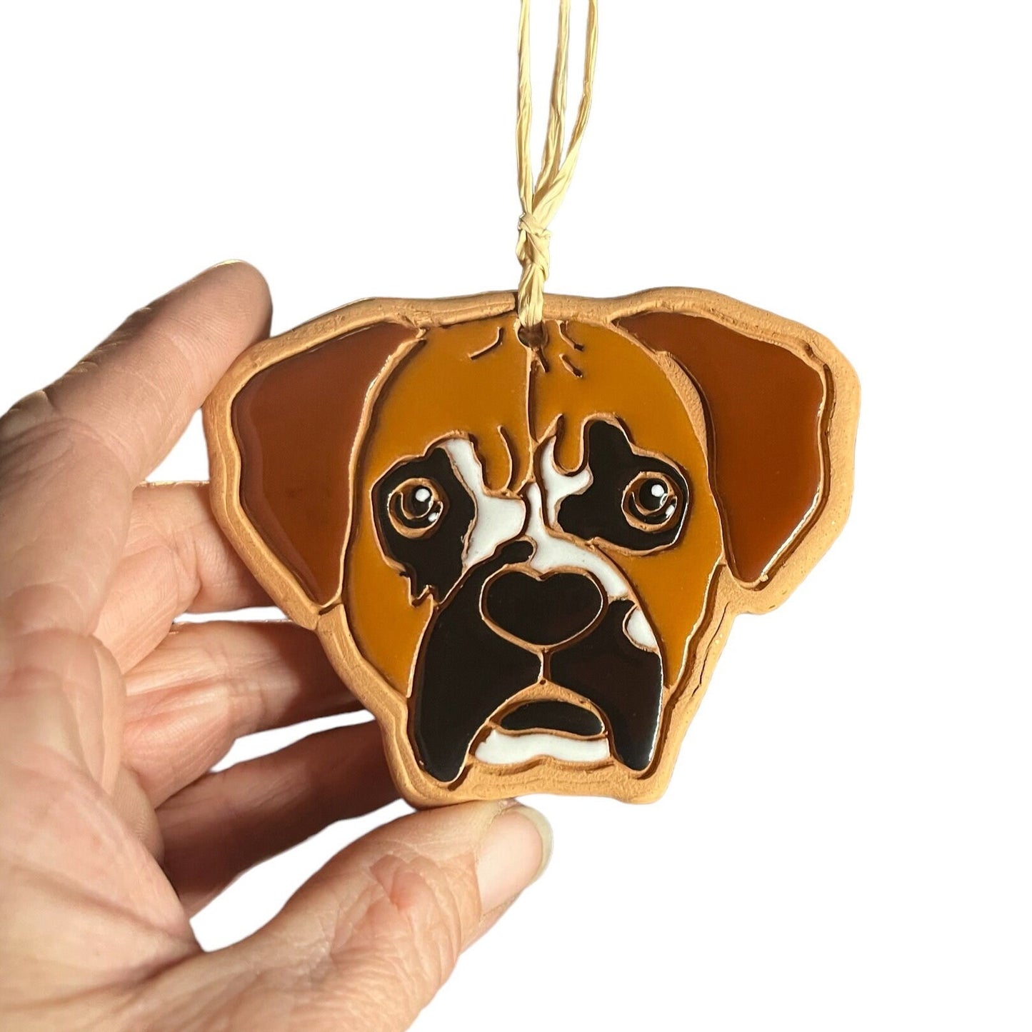 Boxer Dog Ornament