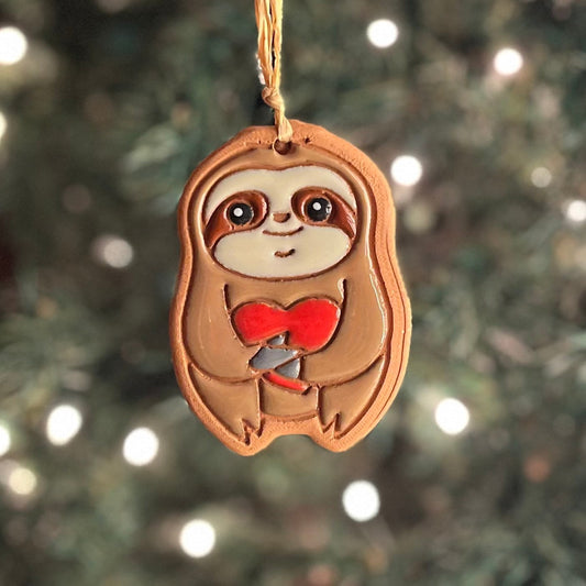 Sloth Ornament