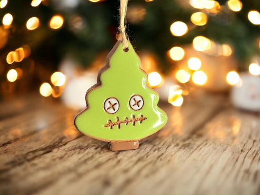 Zombie Christmas Tree Ornament